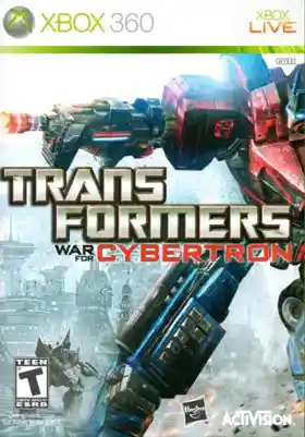 Transformers War For Cybertron (USA) box cover front